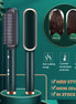 New 2 In 1 Hair Straightener Hot Comb Negative Ion Curling Tong Dual-purpose Electric Hair Brush